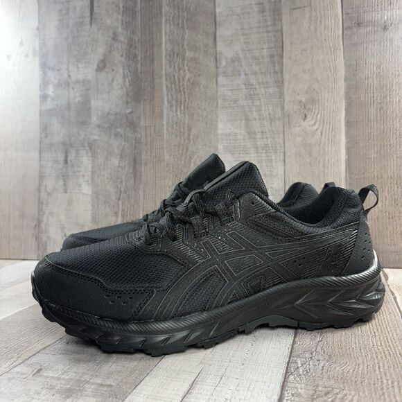 Asics GEL Venture 9 Men's Size 9 Extra Wide Trail Running Shoes Sneakers Black - Picture 1 of 13